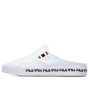 FILA �t�B�� ���f�B�[�X �X�j�[�J�[ �y(WMNS) FILA Slip-On Mule F62W021301FWT�z �T�C�Y US_8(25.0cm)