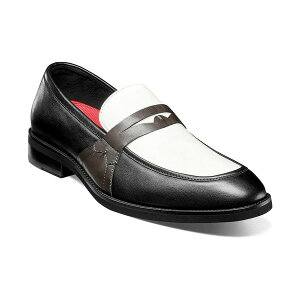 XeCV[A_X Y Xb|E[t@[ V[Y Men's Prichard Moc Toe Penny Slip On Loafer Black multi