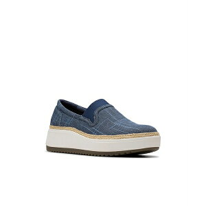 N[NX fB[X Xb|E[t@[ V[Y Collection Women's Zylah Sky Slip-On Shoes Denim Textile