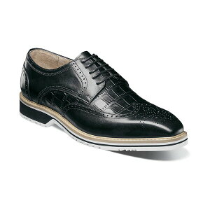 �X�e�C�V�[�A�_���X �����Y �h���X�V���[�Y �V���[�Y Men's Beaumont Wingtip Oxford Black