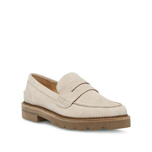 アンクライン レディース スリッポン・ローファー シューズ Women's Emmylou Lug Sole Loafers Beige Suede