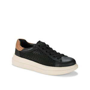xAgbvX fB[X Xj[J[ V[Y Women's Origins Tiara Lace-Up Sneakers Black Leather