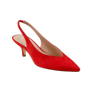 }[NtBbV[ fB[X q[ V[Y Women's Labela Slingback Kitten Heel Pumps Red