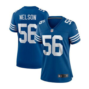 iCL fB[X Jbg\[ gbvX Women's Quenton Nelson Indianapolis Colts Alternate Game Jersey Royal