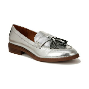 tRTg fB[X Xb|E[t@[ V[Y Women's Carolyn Low Profile Tassel Loafers Silver Faux Leather