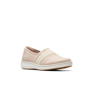N[NX fB[X Xb|E[t@[ V[Y Cloudsteppers Women's Breeze Sky Mist Slip-On Shoes Sand Textile
