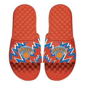 アイスライド メンズ サンダル シューズ New York Knicks ISlide High Energy Slide Sandals Orange