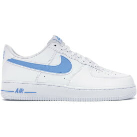 Nike ナイキ メンズ スニーカー 【Nike Air Force 1 Low】 サイズ US_9.5(27.5cm) White University Blue