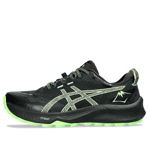ASICS �A�V�b�N�X �����Y �X�j�[�J�[ �yASICS Gel-Trabuco 12 Gore-Tex 'Black Illuminate Green' 1011B801-001�z �T�C�Y US_7.5(25.5cm)