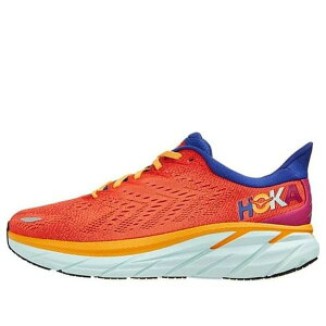 HOKA ONE ONE �z�J�I�l�I�l �����Y �X�j�[�J�[ �yHOKA ONE ONE Clifton 8 'Fiesta Orange Purple' 1119393-FBLN�z �T�C�Y US_10(28.0cm)