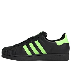 adidas �A�f�B�_�X �����Y �X�j�[�J�[ �yadidas Superstar II 'Core Black Signal Green' JQ3175�z �T�C�Y US_7(25.0cm)