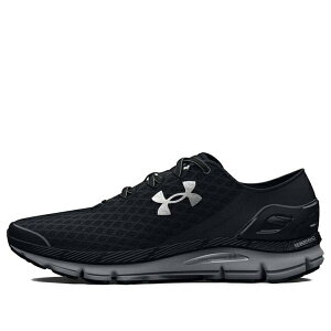Under Armour �A���_�[�A�[�}�[ �����Y �X�j�[�J�[ �yUnder Armour Speedform Gemini 'Black Metallic Silver' 3026770-001�z �T�C�Y US_7.5(25.5cm)