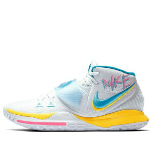 Nike �i�C�L �����Y �X�j�[�J�[ �yNike Kyrie 6 'Neon Graffiti' BQ4630-101�z �T�C�Y US_8.5(26.5cm)