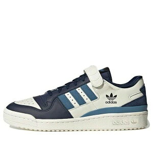 adidas �A�f�B�_�X �����Y �X�j�[�J�[ �t�H�[���� �yadidas originals Forum 84 Low 'White Dark Blue' GX2162�z �T�C�Y US_7.5(25.5cm)
