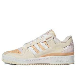 adidas �A�f�B�_�X �����Y �X�j�[�J�[ �t�H�[���� �yadidas Forum Exhibit Low 'Ecru Tint Halo Amber' GW6346�z �T�C�Y US_M_4.5