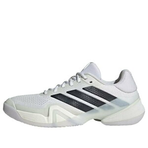 adidas �A�f�B�_�X �����Y �X�j�[�J�[ �yadidas Barricade 14 'White Black' KI3438�z �T�C�Y US_10.5(28.5cm)