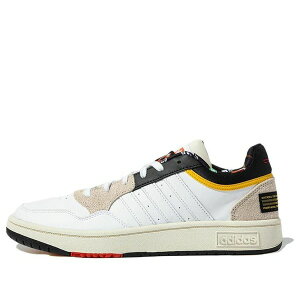 adidas �A�f�B�_�X �����Y �X�j�[�J�[ �yadidas x Sesame Street x JF NEO HOOPS 3.0 'White Black Beige' FZ5959�z �T�C�Y US_5(23.0cm)