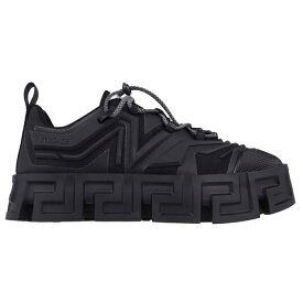 Versace ヴェルサーチ メンズ スニーカー 【Versace Greca Labyrinth Lace-up Sneaker】 サイズ EU_44(29.0cm) Black
