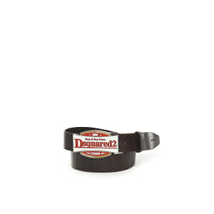 fB[XNGA[h Y xg ANZT[ Belt With Logo Plaque Brown