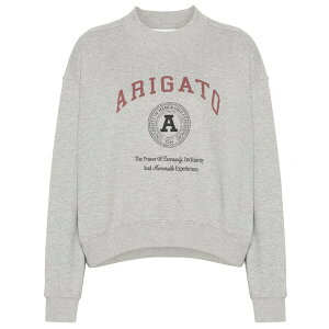 �A�N�Z���A���K�g ���f�B�[�X �j�b�g&�Z�[�^�[ �A�E�^�[ Arigato university m䩘Rlange sweatshirt Grey