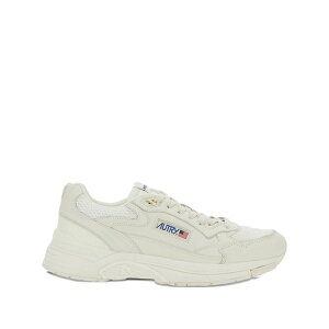 �I�[�g���[ �����Y �X�j�[�J�[ �V���[�Y Hyperway logo-patch mesh sneakers White