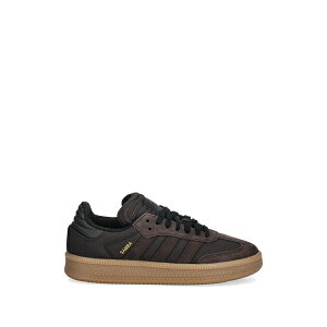�A�f�B�_�X ���f�B�[�X �X�j�[�J�[ �V���[�Y Samba three stripes sneakers Brown