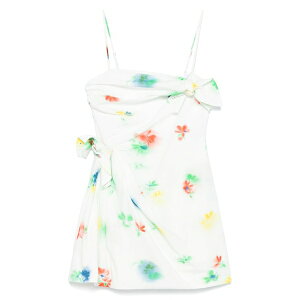 �G���G�X�W�C�G�� ���f�B�[�X �����s�[�X �g�b�v�X Cotton mini dress White