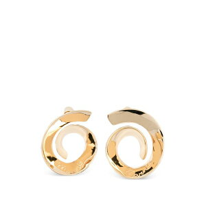 �}���j ���f�B�[�X �s�A�X���C�������O �A�N�Z�T���[ Spiral earrings Gold