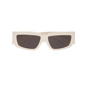 ���b�N�I�E�G���X �����Y �T���O���X�E�A�C�E�F�A �A�N�Z�T���[ Rectangular frame sunglasses White