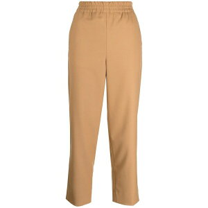 �o�C�}�����o�[�K�[ ���f�B�[�X �J�W���A���p���c �{�g���X Remi mid-waist trousers Neutrals