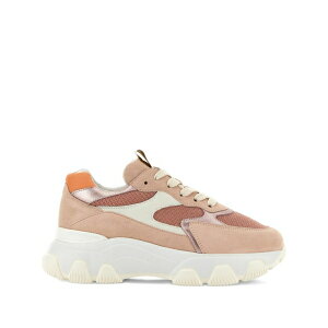 �z�[�K�� ���f�B�[�X �X�j�[�J�[ �V���[�Y Hyperactive lace-up sneakers Pink