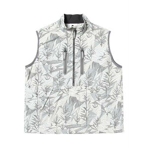 �O���~�` �����Y �R�[�g �A�E�^�[ X and wander brushed gilet White