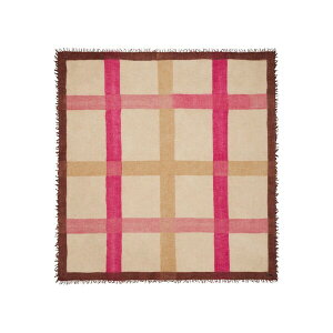 �t�@���G�� �T���e�B ���f�B�[�X �}�t���[�E�X�g�[���E�X�J�[�t �A�N�Z�T���[ Klaus check-patterned scarf Neutrals