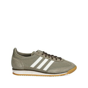 �A�f�B�_�X ���f�B�[�X �X�j�[�J�[ �V���[�Y Sl 72 og three-stripe lace-up sneakers Green