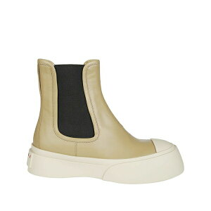 �}���j ���f�B�[�X �u�[�c �V���[�Y 45mm leather chelsea boots Neutrals