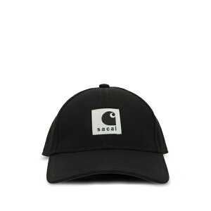 �T�J�C �����Y �X�q �A�N�Z�T���[ X carhartt wip logo-patch baseball cap Black