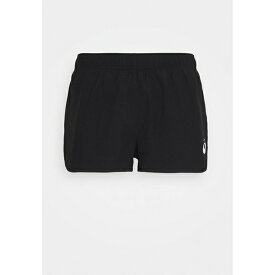 アシックス メンズ カジュアルパンツ ボトムス CORE SPLIT SHORT - Sports shorts - performance black