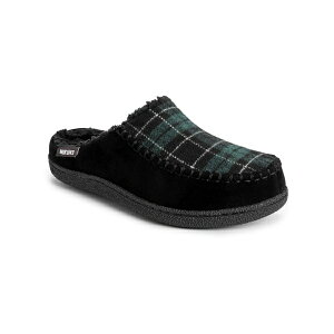 NNX Y T_ V[Y Mens Staughton Clog Slipper, Black, 12 Ebony