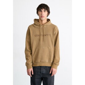 カーハート メンズ パーカー・スウェットシャツ アウター HOODED DUSTER - Sweatshirt - lumber