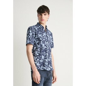 ボス メンズ サンダル シューズ ROAN - Shirt - dark blue