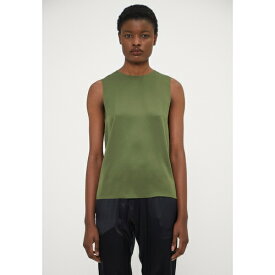 セオリー レディース Tシャツ トップス STRAIGHT SHELL - Top - bright olive