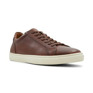 Ah Y Xj[J[ V[Y Men's Classicspe Fashion Athletics Lace-Up Sneakers Cognac