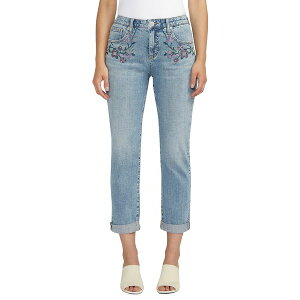 �W���O ���f�B�[�X �f�j���p���c �{�g���X Women's Carter Mid Rise Slim Leg Jeans Skyscape Blue