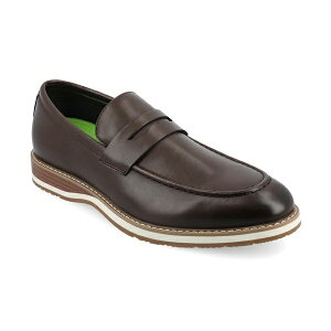 @Z Jpj[ Y Xb|E[t@[ V[Y Men's Kahlil Tru Comfort Foam Slip-On Penny Loafers Brown