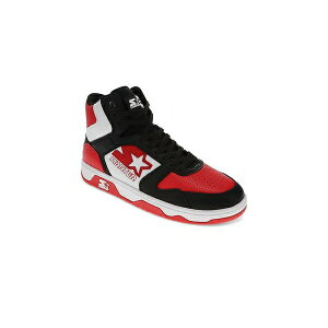 X^[^[ Y Xj[J[ V[Y Men's Breakaway Mid Sneaker Black/White/Red