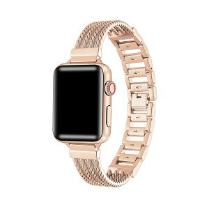 |bV ebN fB[X rv ANZT[ Unisex Clara Stainless Steel Bracelet Band for Apple Watch Size-42mm,44mm,45mm,49mm Gold