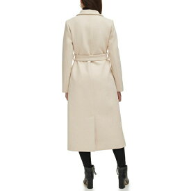 ケネスコール レディース ジャケット＆ブルゾン アウター Women's Belted Maxi Wool Coat with Fenced Collar Beige