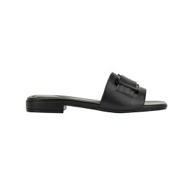 カルバンクライン レディース サンダル シューズ Women's Tangelo Slip-On Dress Flat Sandals Black