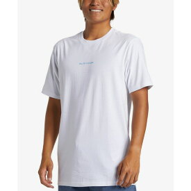 クイックシルバー メンズ Tシャツ トップス Men's Surf Safari Moe Short Sleeve T-shirt White