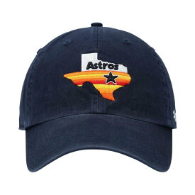 47ブランド レディース 帽子 アクセサリー Men's Navy Houston Astros 1984 Logo Cooperstown Collection Clean Up Adjustable Hat Navy